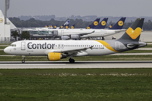 Condor Airbus A320-200 D-AICD at Munich International Airport (EDDM/MUC)