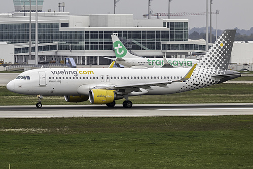 Vueling Airbus A320-200 EC-LVP at Munich International Airport (EDDM/MUC)