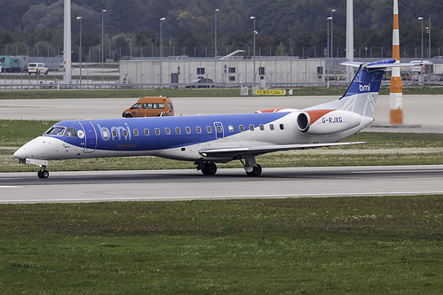 BMI Regional Embraer ERJ-145 G-RJXG at Munich International Airport (EDDM/MUC)