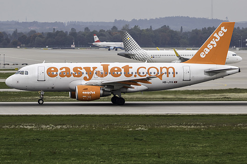 EasyJet Switzerland Airbus A319-100 HB-JYG at Munich International Airport (EDDM/MUC) EasyJet Switzerland Airbus A319-100 HB-JYG at Munich International Airport (EDDM/MUC)