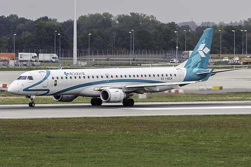 Air Dolomiti Embraer ERJ-195 I-ADJK at Munich International Airport (EDDM/MUC) Air Dolomiti Embraer ERJ-195 I-ADJK at Munich International Airport (EDDM/MUC)