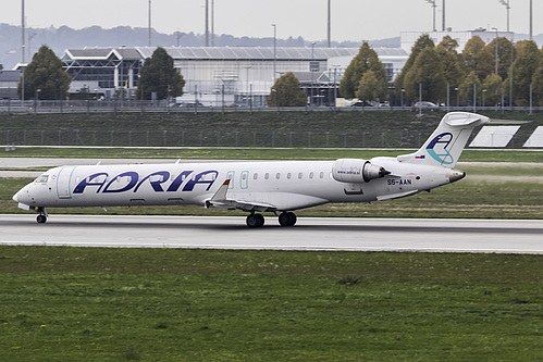 Adria Airways Canadair CRJ-900 S5-AAN at Munich International Airport (EDDM/MUC)