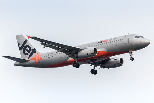 Jetstar Asia Airways Airbus A320-200 9V-JSB at Singapore Changi Airport (WSSS/SIN)