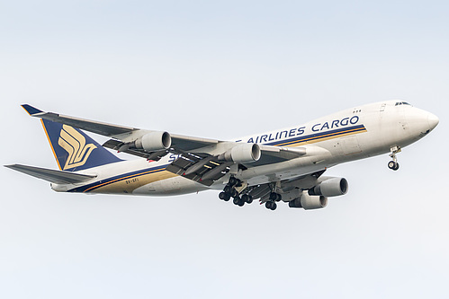 Singapore Airlines Cargo Boeing 747-400F 9V-SFI at Singapore Changi Airport (WSSS/SIN) Singapore Airlines Cargo Boeing 747-400F 9V-SFI at Singapore Changi Airport (WSSS/SIN)