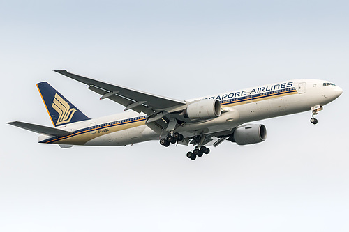 Singapore Airlines Boeing 777-200ER 9V-SQL at Singapore Changi Airport (WSSS/SIN) Singapore Airlines Boeing 777-200ER 9V-SQL at Singapore Changi Airport (WSSS/SIN)