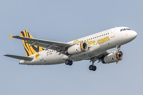 Scoot Airbus A319-100 9V-TRB at Singapore Changi Airport (WSSS/SIN)