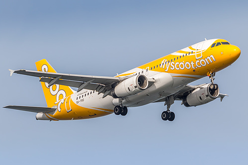 Scoot Airbus A320-200 9V-TRD at Singapore Changi Airport (WSSS/SIN)