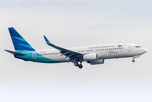 Garuda Indonesia Boeing 737-800 PK-GMI at Singapore Changi Airport (WSSS/SIN)