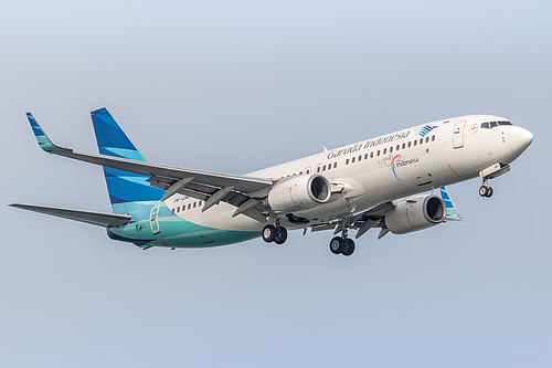 Garuda Indonesia Boeing 737-800 PK-GMR at Singapore Changi Airport (WSSS/SIN)