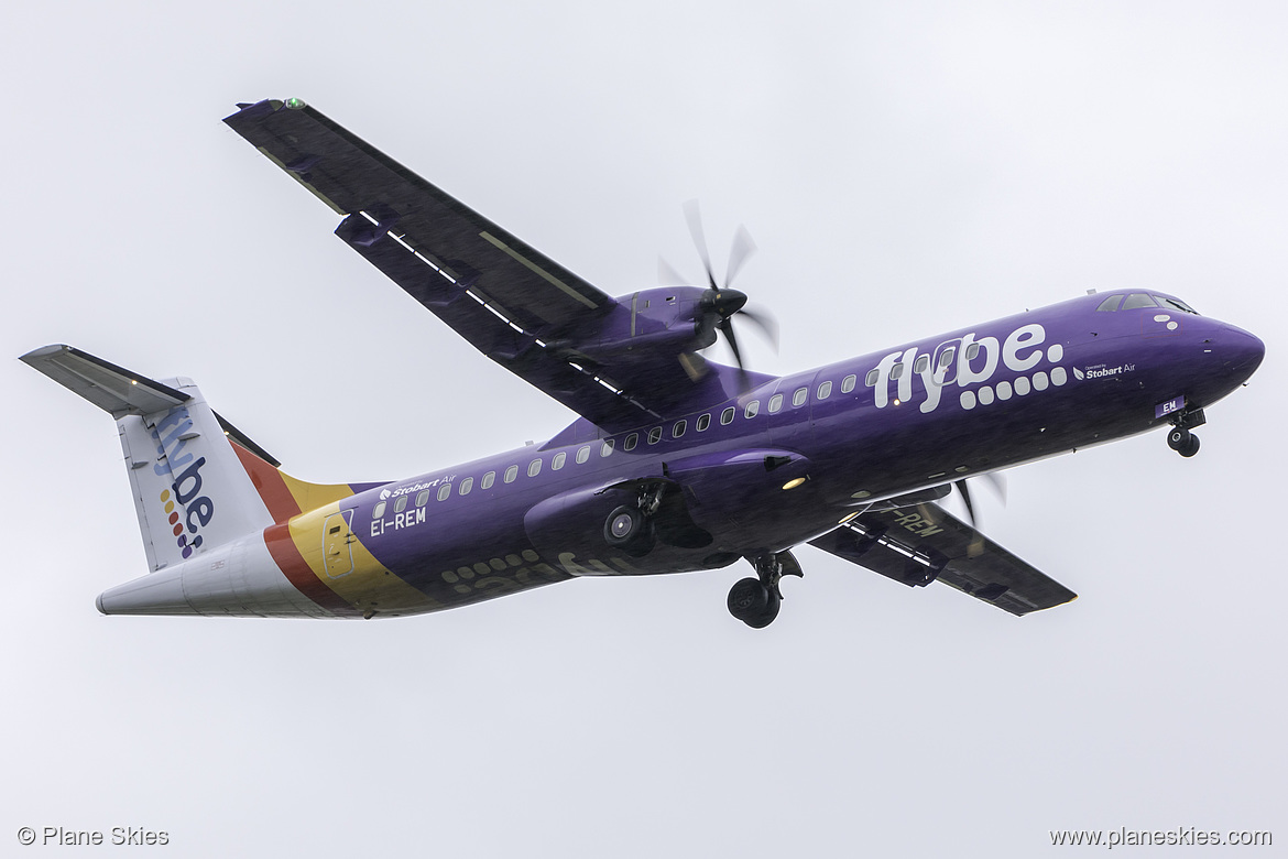 Stobart Air ATR ATR 72-500 EI-REM at Birmingham International Airport (EGBB/BHX)