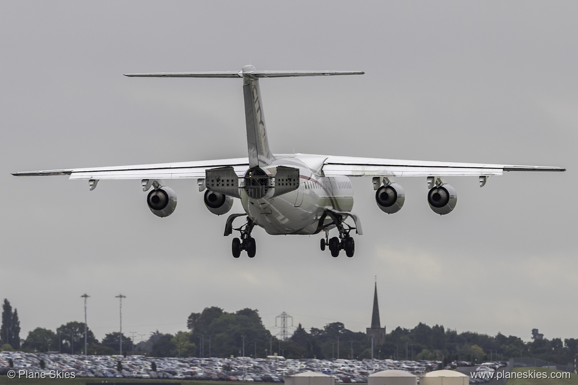 CityJet British Aerospace RJ85 EI-RJR at Birmingham International Airport (EGBB/BHX)