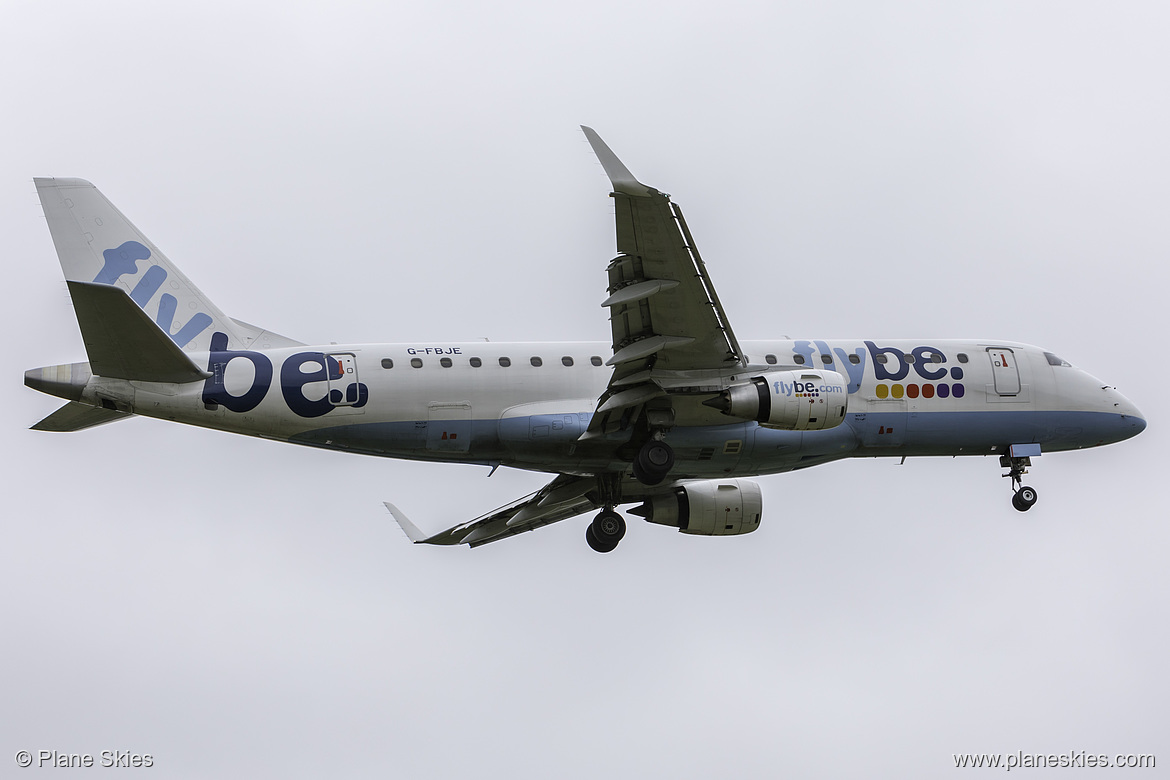 Flybe Embraer ERJ-175 G-FBJE at Birmingham International Airport (EGBB/BHX) Flybe Embraer ERJ-175 G-FBJE at Birmingham International Airport (EGBB/BHX)