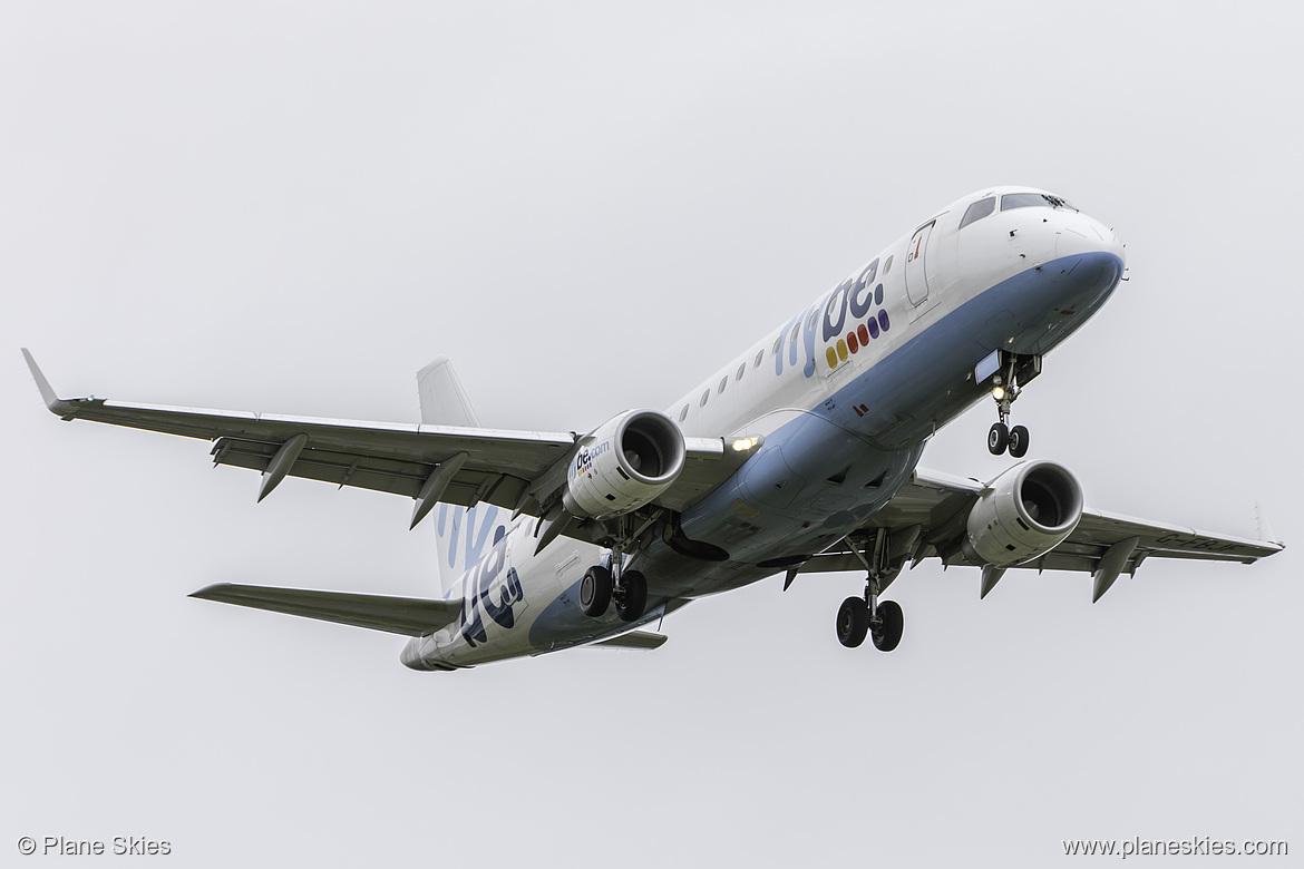 Flybe Embraer ERJ-175 G-FBJF at Birmingham International Airport (EGBB/BHX)