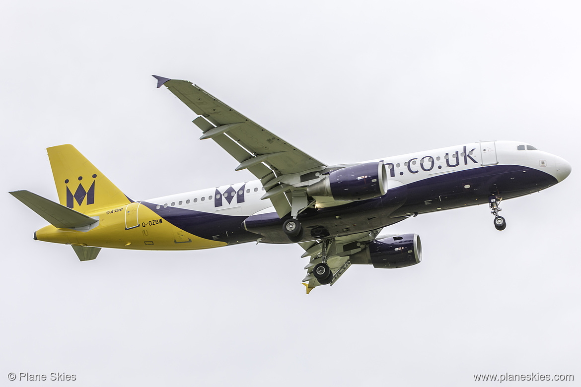 Monarch Airbus A320-200 G-OZBW at Birmingham International Airport (EGBB/BHX) Monarch Airbus A320-200 G-OZBW at Birmingham International Airport (EGBB/BHX)