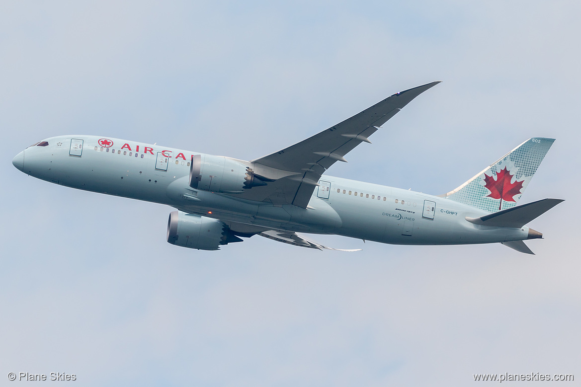 Air Canada Boeing 787-8 C-GHPT at Frankfurt am Main International Airport (EDDF/FRA) Air Canada Boeing 787-8 C-GHPT at Frankfurt am Main International Airport (EDDF/FRA)
