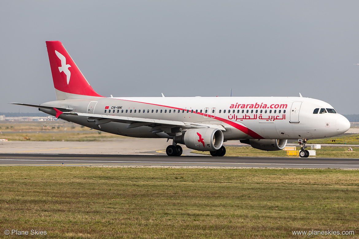 Air Arabia Maroc Airbus A320-200 CN-NMI at Frankfurt am Main International Airport (EDDF/FRA) Air Arabia Maroc Airbus A320-200 CN-NMI at Frankfurt am Main International Airport (EDDF/FRA)