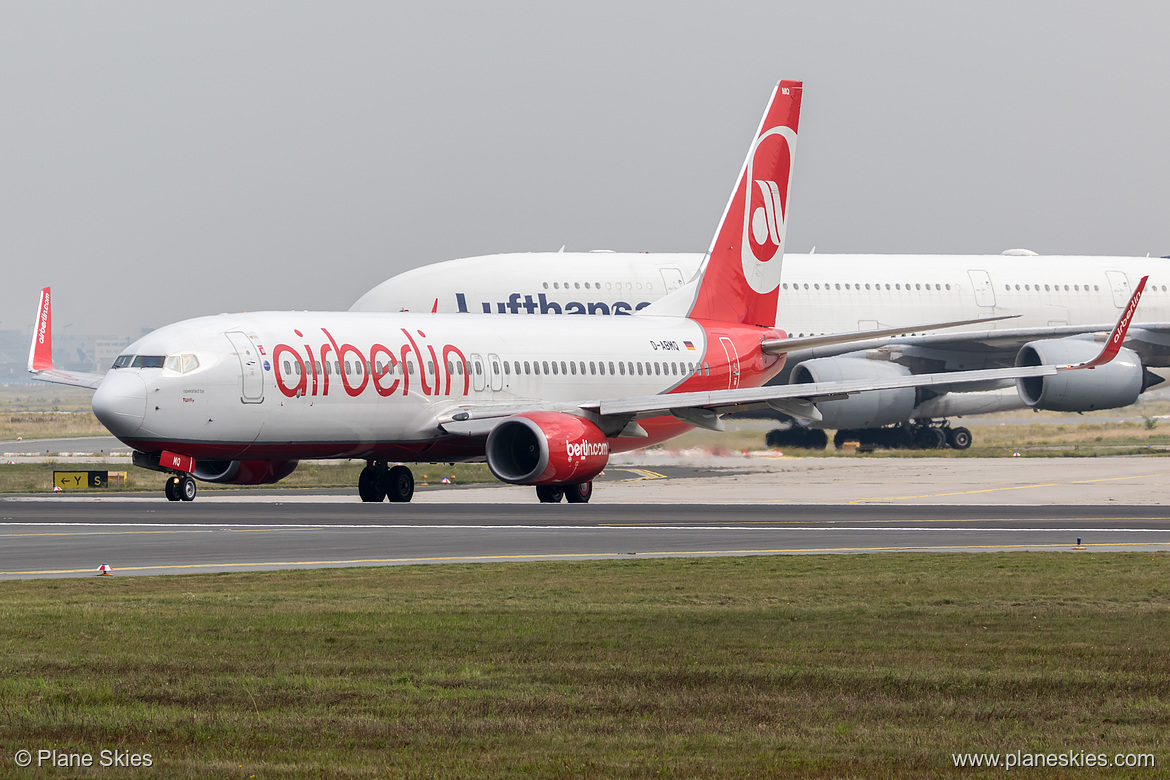 Air Berlin Boeing 737-800 D-ABMQ at Frankfurt am Main International Airport (EDDF/FRA)