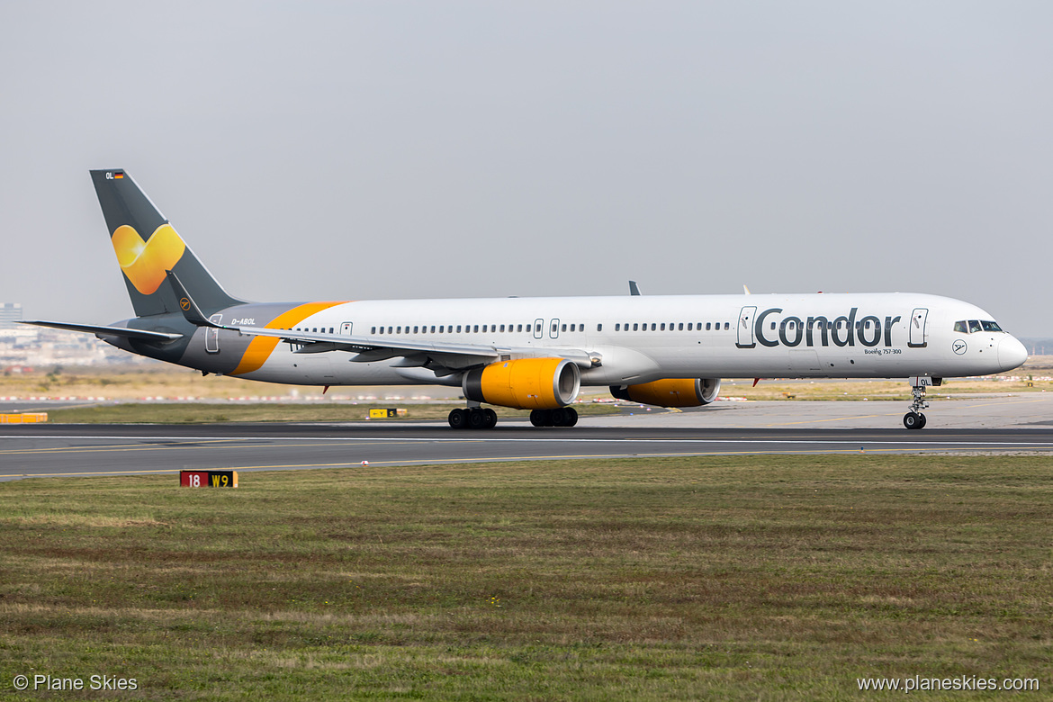 Condor Boeing 757-300 D-ABOL at Frankfurt am Main International Airport (EDDF/FRA)