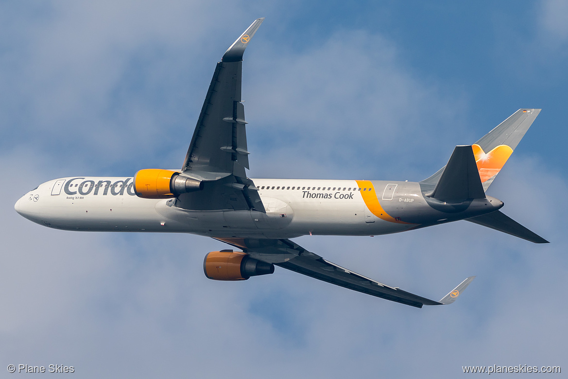 Condor Boeing 767-300ER D-ABUP at Frankfurt am Main International Airport (EDDF/FRA)