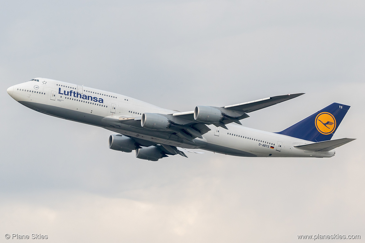 Lufthansa Boeing 747-8i D-ABYS at Frankfurt am Main International Airport (EDDF/FRA) Lufthansa Boeing 747-8i D-ABYS at Frankfurt am Main International Airport (EDDF/FRA)