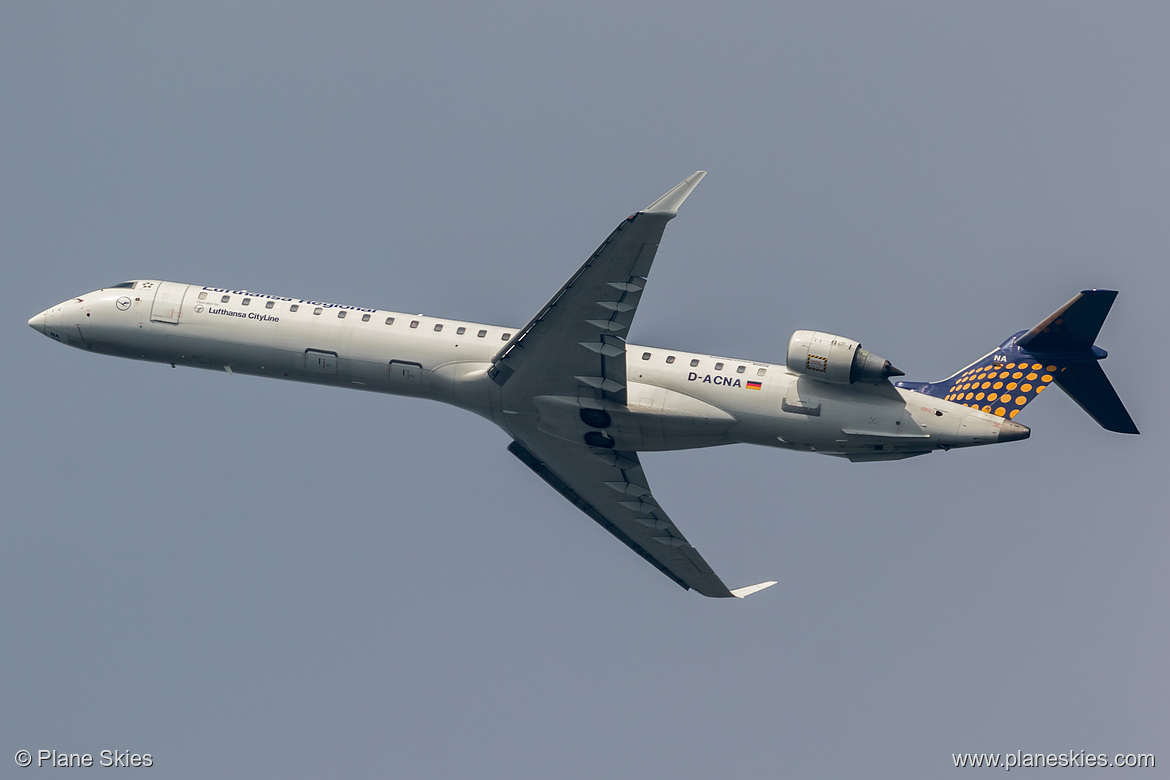 Lufthansa CityLine Canadair CRJ-900 D-ACNA at Frankfurt am Main International Airport (EDDF/FRA) Lufthansa CityLine Canadair CRJ-900 D-ACNA at Frankfurt am Main International Airport (EDDF/FRA)