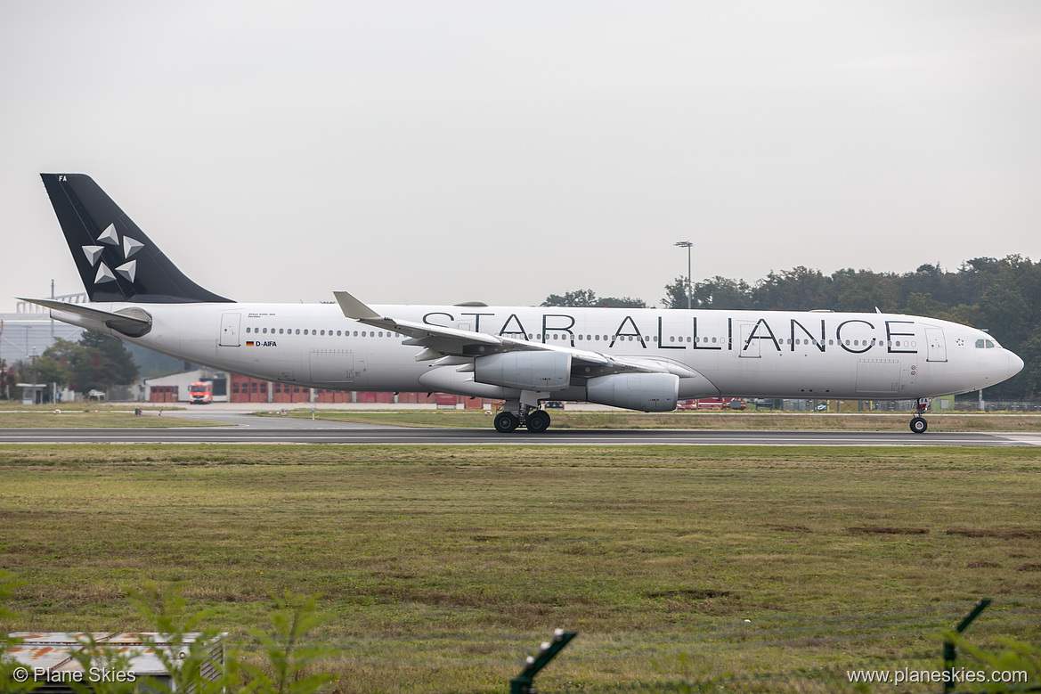 Lufthansa Airbus A340-300 D-AIFA at Frankfurt am Main International Airport (EDDF/FRA) Lufthansa Airbus A340-300 D-AIFA at Frankfurt am Main International Airport (EDDF/FRA)