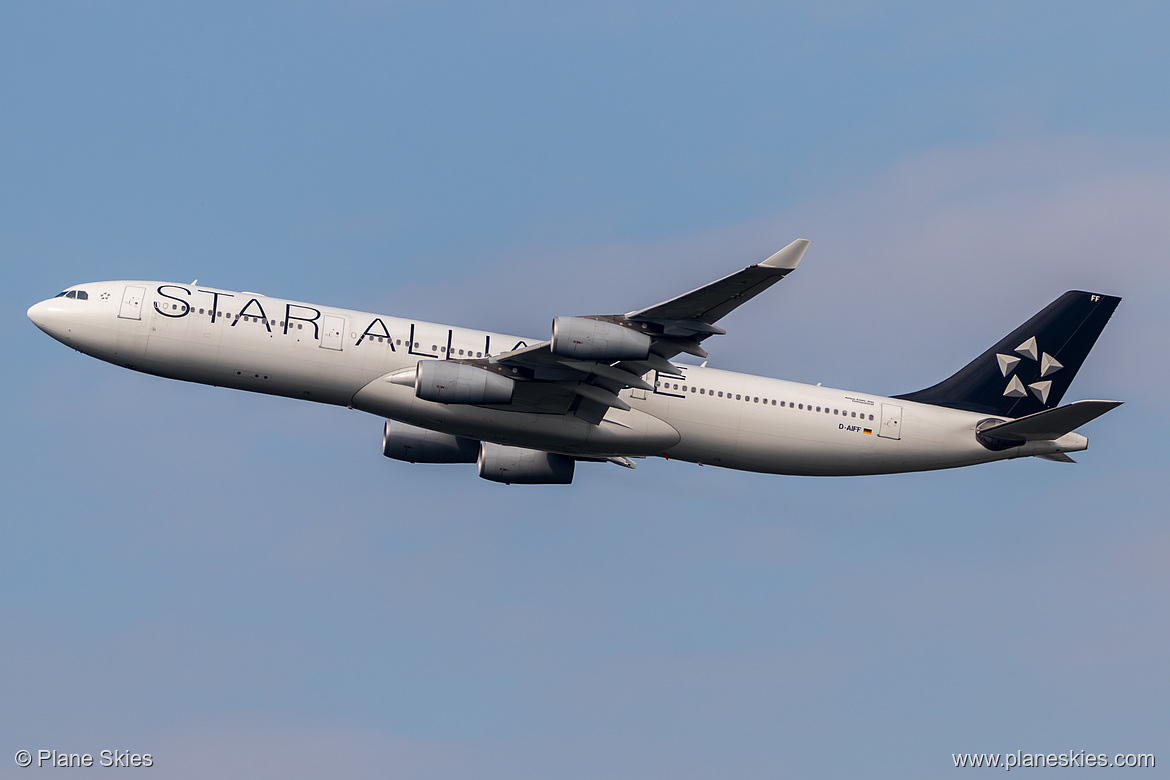 Lufthansa Airbus A340-300 D-AIFF at Frankfurt am Main International Airport (EDDF/FRA)