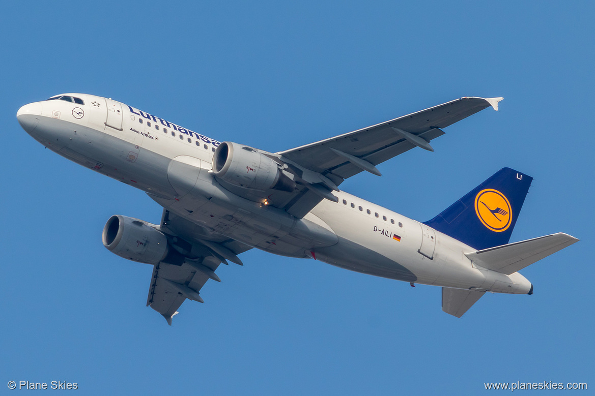 Lufthansa Airbus A319-100 D-AILI at Frankfurt am Main International Airport (EDDF/FRA)