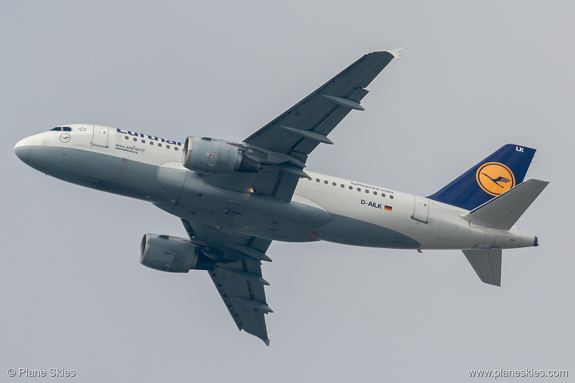 Lufthansa Airbus A319-100 D-AILK at Frankfurt am Main International Airport (EDDF/FRA)