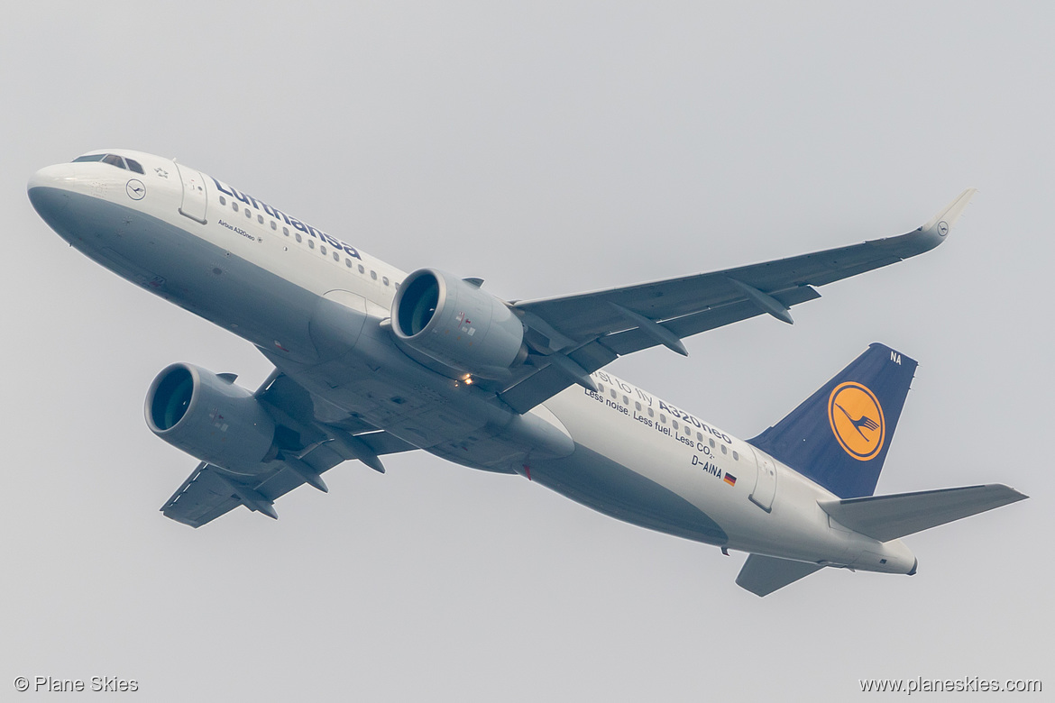 Lufthansa Airbus A320neo D-AINA at Frankfurt am Main International Airport (EDDF/FRA)