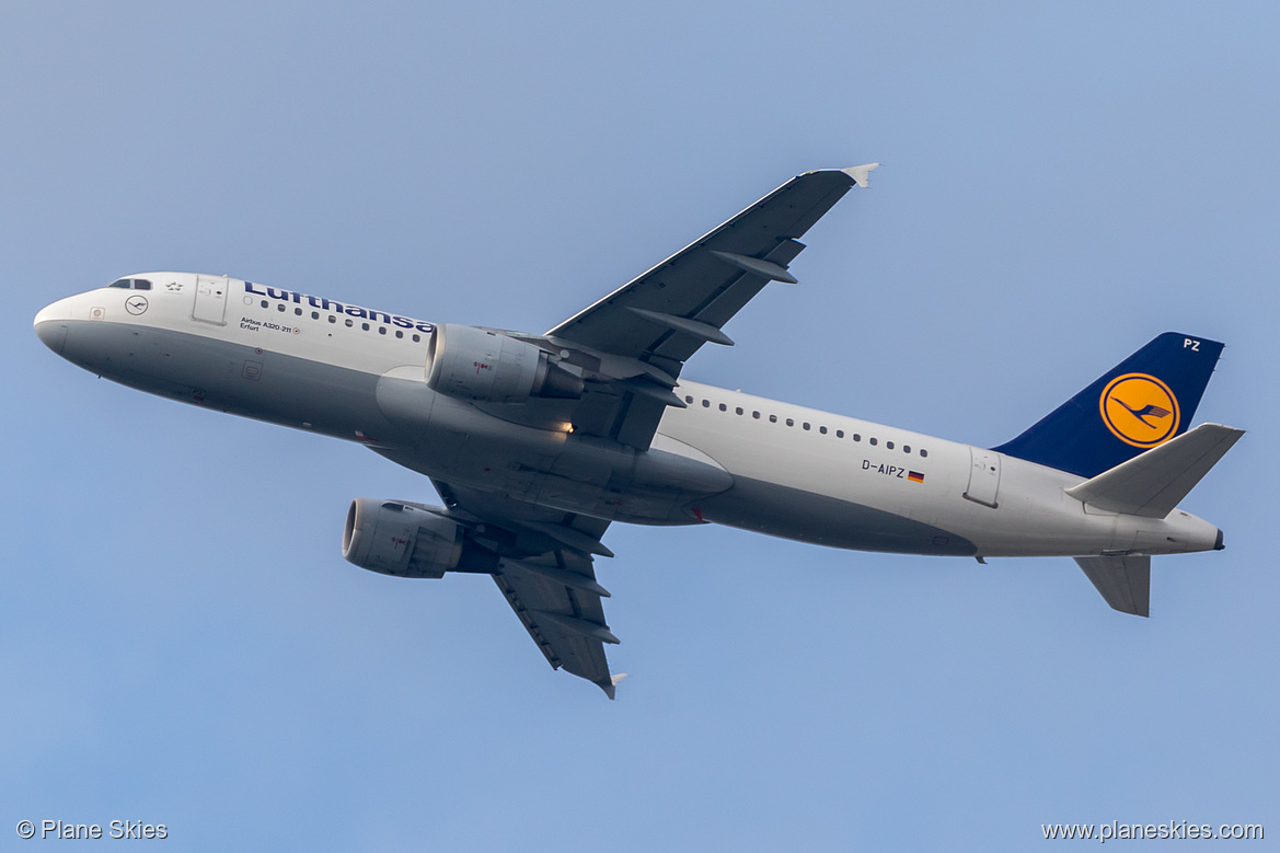 Lufthansa Airbus A320-200 D-AIPZ at Frankfurt am Main International Airport (EDDF/FRA)