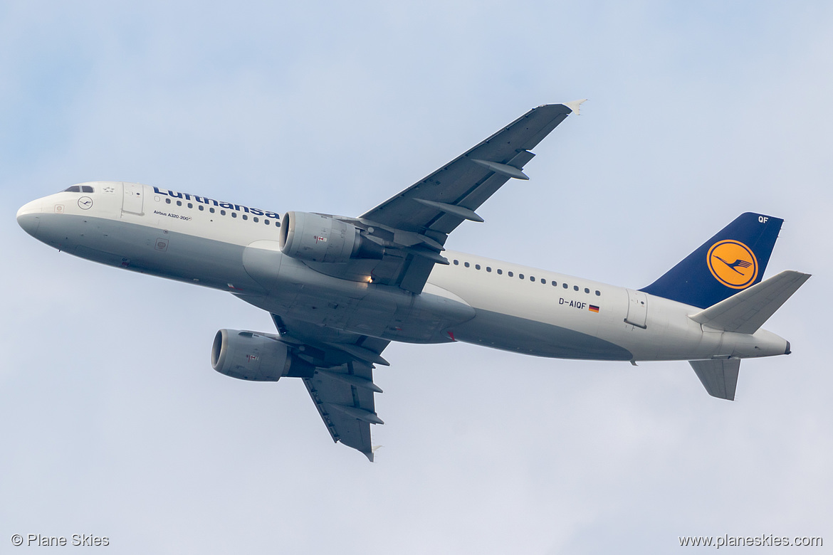 Lufthansa Airbus A320-200 D-AIQF at Frankfurt am Main International Airport (EDDF/FRA)