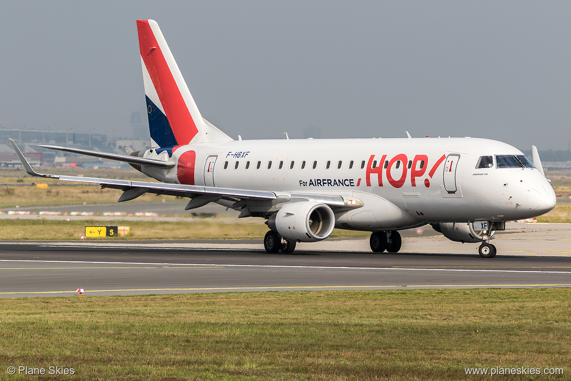 HOP! Embraer ERJ-170 F-HBXF at Frankfurt am Main International Airport (EDDF/FRA) HOP! Embraer ERJ-170 F-HBXF at Frankfurt am Main International Airport (EDDF/FRA)