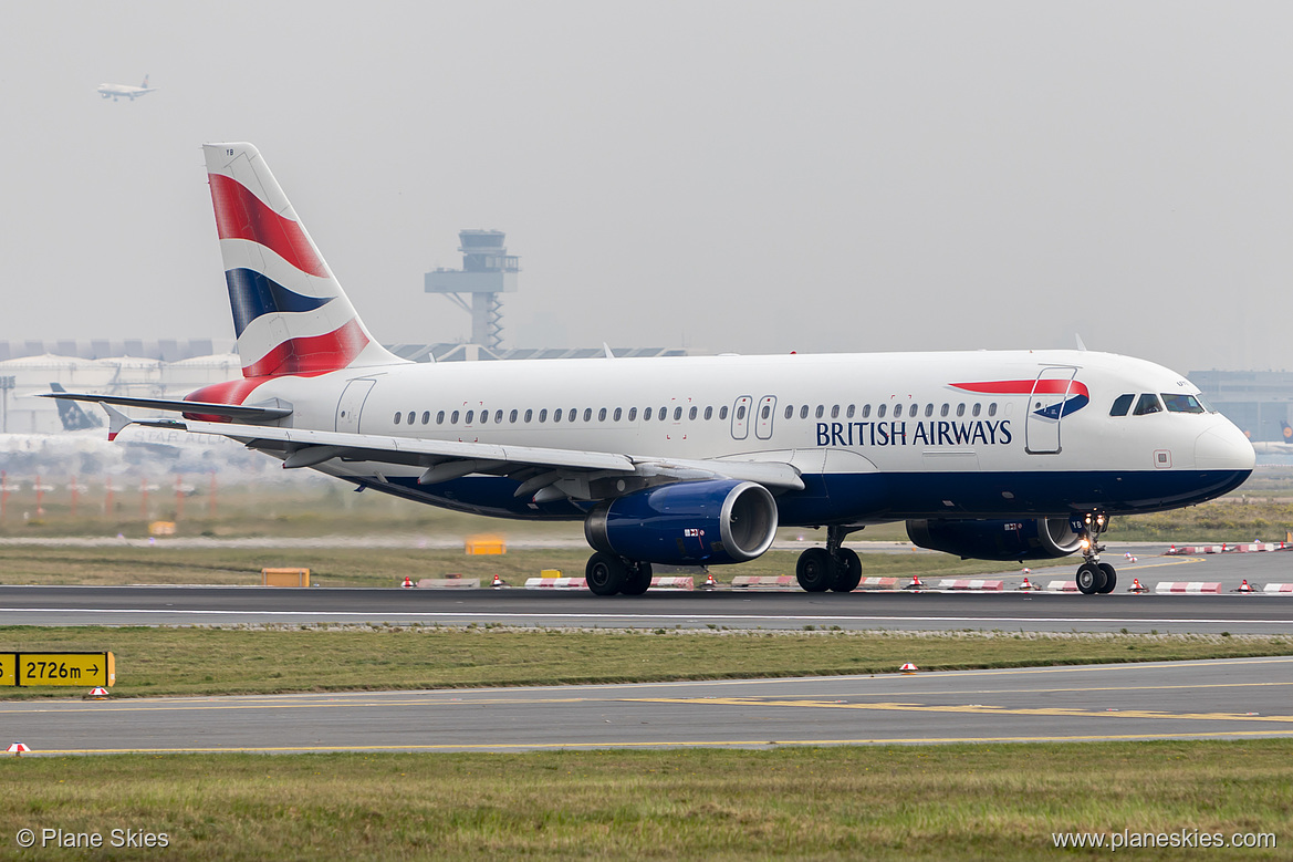 British Airways Airbus A320-200 G-EUYB at Frankfurt am Main International Airport (EDDF/FRA) British Airways Airbus A320-200 G-EUYB at Frankfurt am Main International Airport (EDDF/FRA)