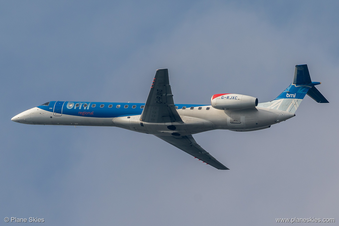 BMI Regional Embraer ERJ-145 G-RJXC at Frankfurt am Main International Airport (EDDF/FRA)