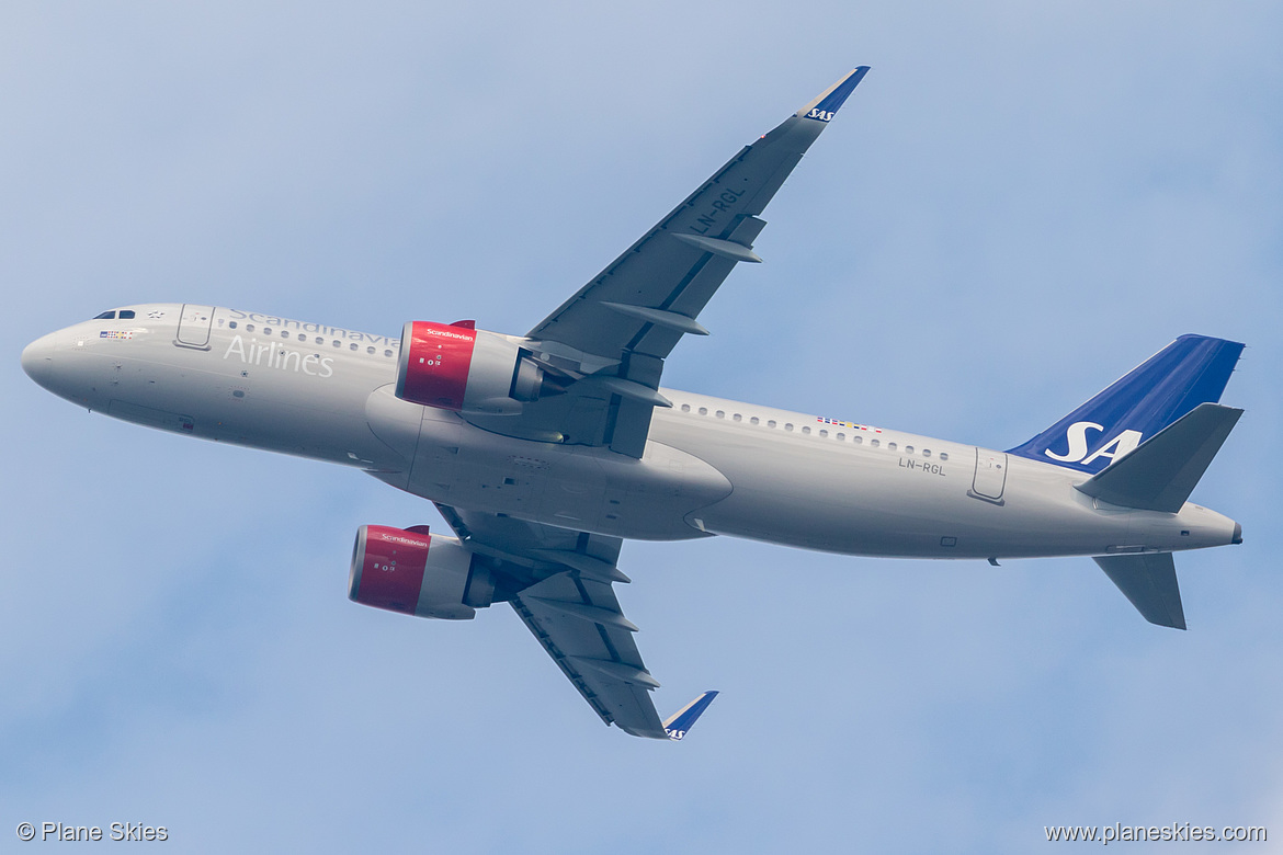 Scandinavian Airlines Airbus A320neo LN-RGL at Frankfurt am Main International Airport (EDDF/FRA)