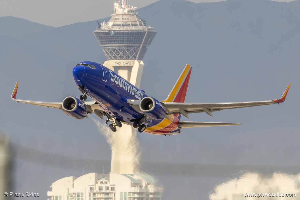 Southwest Airlines Boeing 737-700 N793SA at McCarran International Airport (KLAS/LAS) Southwest Airlines Boeing 737-700 N793SA at McCarran International Airport (KLAS/LAS)