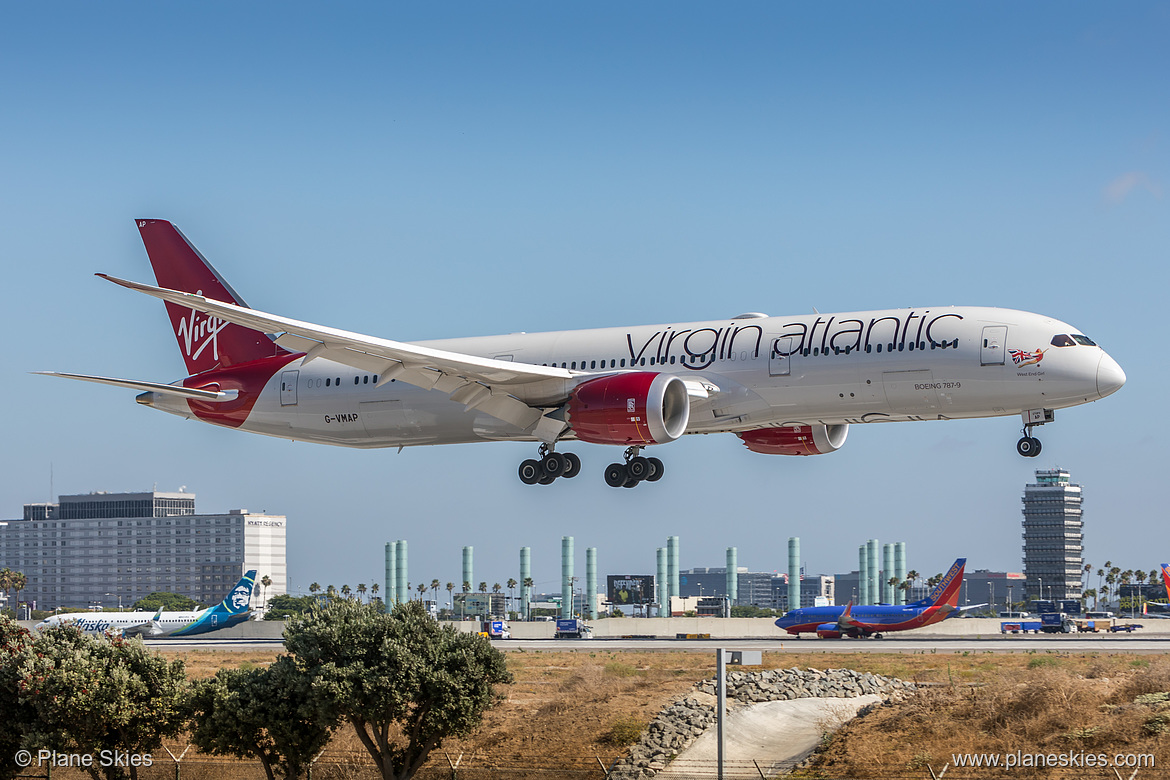Virgin Atlantic Boeing 787-9 G-VMAP at Los Angeles International Airport (KLAX/LAX) Virgin Atlantic Boeing 787-9 G-VMAP at Los Angeles International Airport (KLAX/LAX)