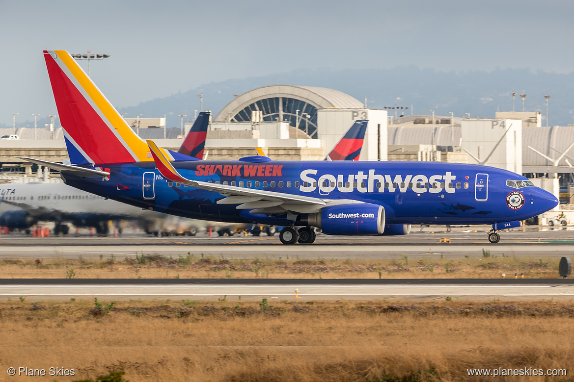 Southwest Airlines Boeing 737-700 N944WN at Los Angeles International Airport (KLAX/LAX) Southwest Airlines Boeing 737-700 N944WN at Los Angeles International Airport (KLAX/LAX)