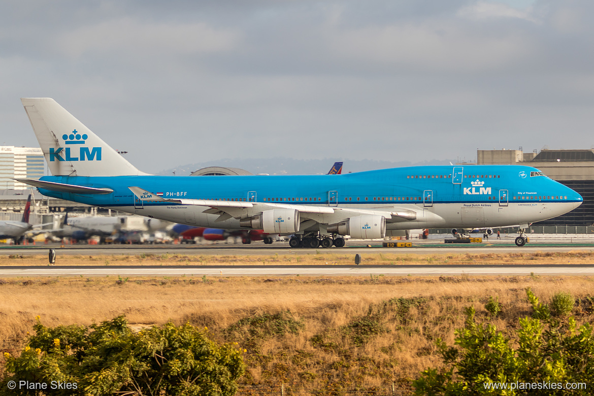 KLM Boeing 747-400 PH-BFF at Los Angeles International Airport (KLAX/LAX)