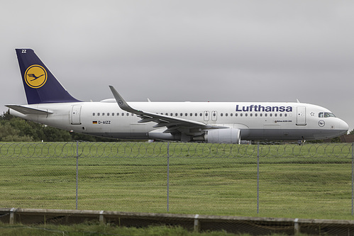 Lufthansa Airbus A320-200 D-AIZZ at Birmingham International Airport (EGBB/BHX)