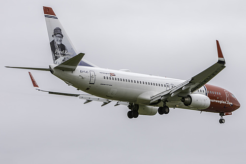 Norwegian Air International Boeing 737-800 EI-FJC at Birmingham International Airport (EGBB/BHX)