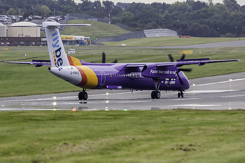 Flybe DHC Dash-8-400 G-PRPD at Birmingham International Airport (EGBB/BHX)