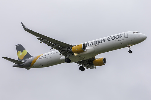 Thomas Cook Airlines Airbus A321-200 G-TCDG at Birmingham International Airport (EGBB/BHX)