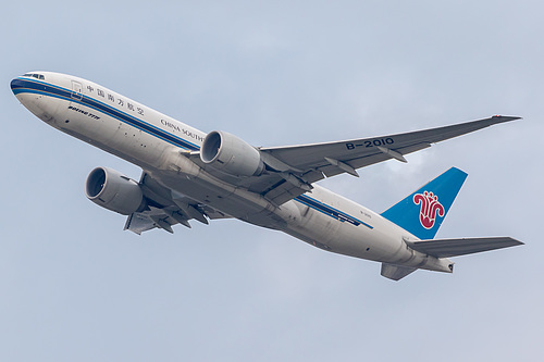 China Southern Airlines Boeing 777F B-2010 at Frankfurt am Main International Airport (EDDF/FRA) China Southern Airlines Boeing 777F B-2010 at Frankfurt am Main International Airport (EDDF/FRA)