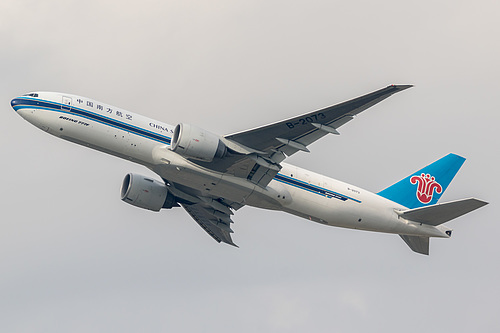 China Southern Airlines Boeing 777F B-2073 at Frankfurt am Main International Airport (EDDF/FRA)