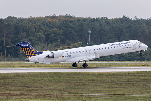 Lufthansa CityLine Canadair CRJ-900 D-ACNF at Frankfurt am Main International Airport (EDDF/FRA) Lufthansa CityLine Canadair CRJ-900 D-ACNF at Frankfurt am Main International Airport (EDDF/FRA)
