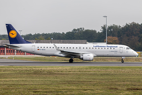 Lufthansa CityLine Embraer ERJ-190 D-AECA at Frankfurt am Main International Airport (EDDF/FRA)