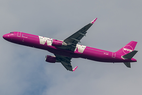 WOW air Airbus A321-200 TF-JOY at Frankfurt am Main International Airport (EDDF/FRA)