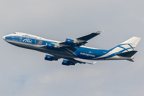 AirBridge Cargo Boeing 747-400F VQ-BHE at Frankfurt am Main International Airport (EDDF/FRA)